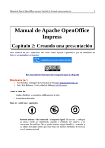 Manual de OpenOffice Impress