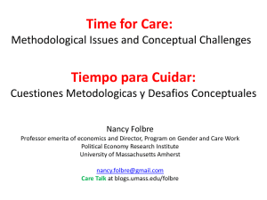 Time for Care: Tiempo para Cuidar