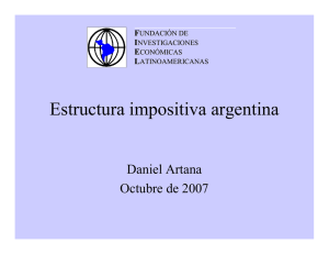 Estructura impositiva argentina