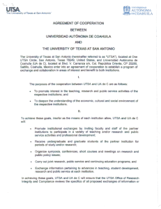 autonoma agreement of cooperation between universidad