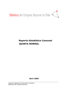 Reporte Estadístico Comunal QUINTA NORMAL