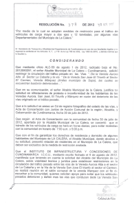 Depa rt¿:rmentc - Gobernación de Cundinamarca