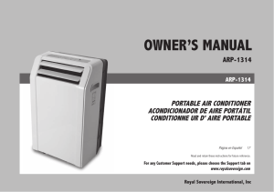 owneR`S ManUal - Royal Sovereign