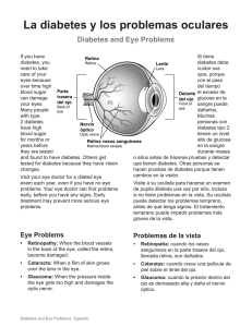 Diabetes and Eye Problems - Spanish