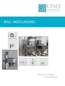 Bins / Mezcladores - CIMA® Industries Inc.