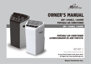 portable air conditioner - Appliance Factory Parts