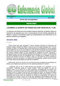 «TUVIMOS LA SUERTE DE PODER SALVAR VIDAS EN EL 11-M»