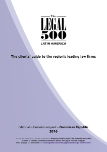 The clients` guide to the region`s leading law firms