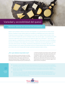 Variedad y accesibilidad del queso - ThinkUSAdairy by the US Dairy