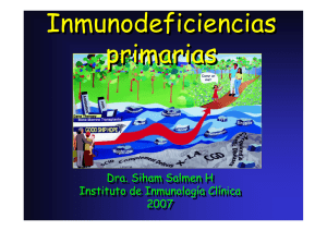 Estudio de las inmunodeficiencias