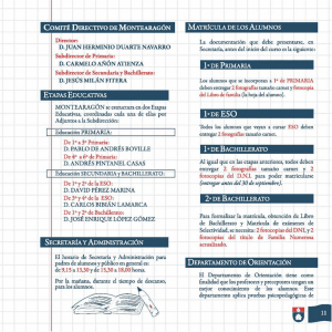 información adicional - Fomento de Centros de Enseñanza