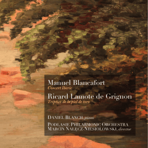 Manuel Blancafort Ricard Lamote de Grignon