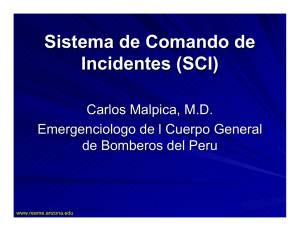 Sistema de Comando de Incidentes (SCI)