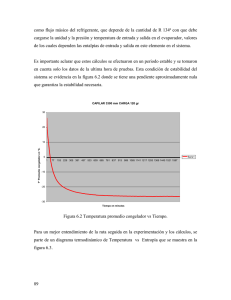89 como flujo m&aacute;sico del refrigerante, que depende de la cantidad