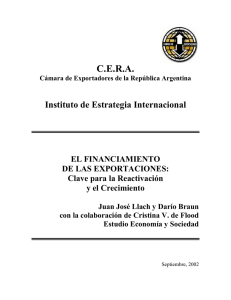 CERA Cámara de Exportadores de la República Argentina Instituto