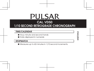 VD50 - Pulsar Watch