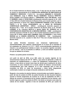 Acuerdo 2016 - Cámara Argentina de Comercio
