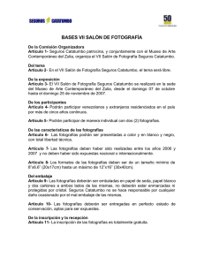 BASES VII SALÓN DE FOTOGRAFÍA