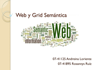 Web y Grid Semántica