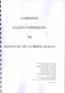 CAMPANAS IGLESIA PARROQUIAL DE SANDOVAL DE LA REINA