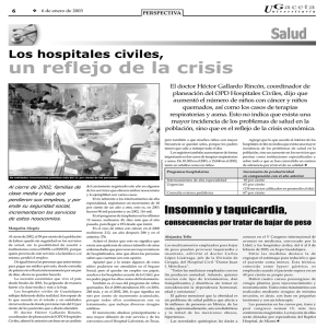 un reflejo de la crisis - La gaceta de la Universidad de Guadalajara