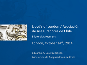 Lloyd`s of London / Asociación de Aseguradores de Chile