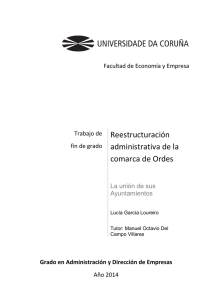 Reestructuración administrativa de la comarca de Ordes