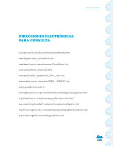 direcciones electrónicas para consulta