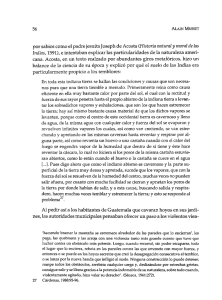 por sabios como el padre jesuita Joseph de Acosta (Historia natural