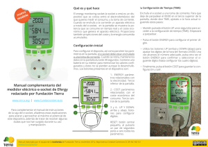 Manual complementario del medidor eléctrico e-socket