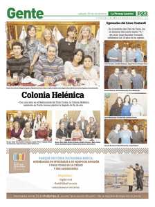 Colonia Helénica - La Prensa Austral