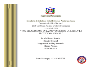 República Dominicana Secretaría de Estado de Salud Pública y