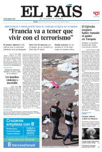 “Francia va a tener que vivir con el terrorismo”