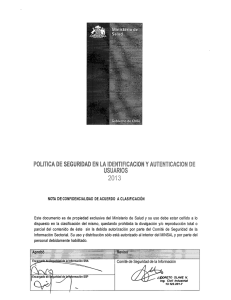 nota de confidencialidad de acuerdo a clasificación