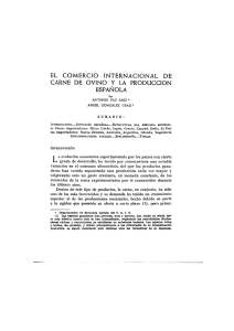 EL COMERCIO INTERNACIONAL DE CARNE DE OVINO Y LA