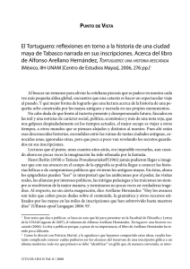 El Tortuguero: reflexiones en torno a la historia de una