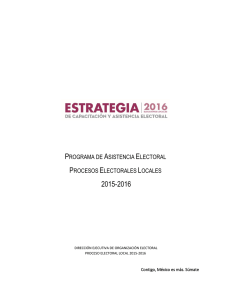 Programa de Asistencia Electoral
