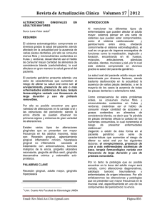 Revista de Actualización Clínica Volumen 1 2012