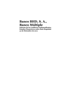 Banco BHD, SA, Banco Múltiple