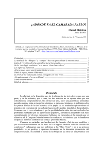 ¿adónde va el camarada pablo? - Germinal | en defensa del marxismo