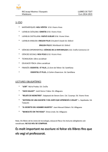 LLIBRES 14-15 ESO.pages - INS Josep Mestres i Busquets