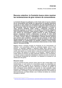 Recurso colectivo: la Comisión busca cómo resolver las