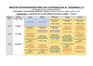 máster interuniversitario en cooperación al desarrollo