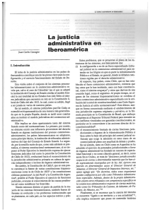 La justicia administrativa en Iberoamérica
