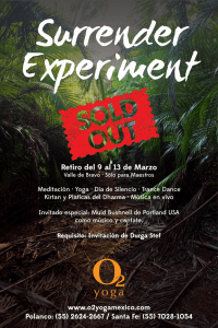 O2 Yoga - Surrender Experiment - Sold Out