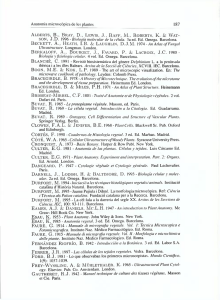 Anatomia microscòpica de les plantes 187 ALBERTS, B.. BRAY. D