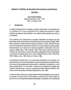 Page 1 MANEJO Y CONTROL DE MALEZAS