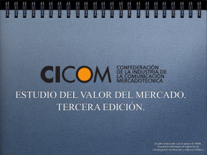 CICOM Estudio del Valor del Mercado 3ra Edición