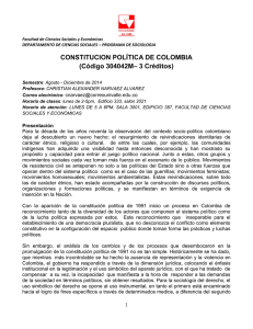 Constitución Política de Colombia - Inicio