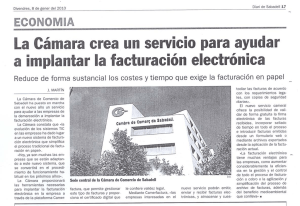 Nuevo servicio para implantar la factura electrónica